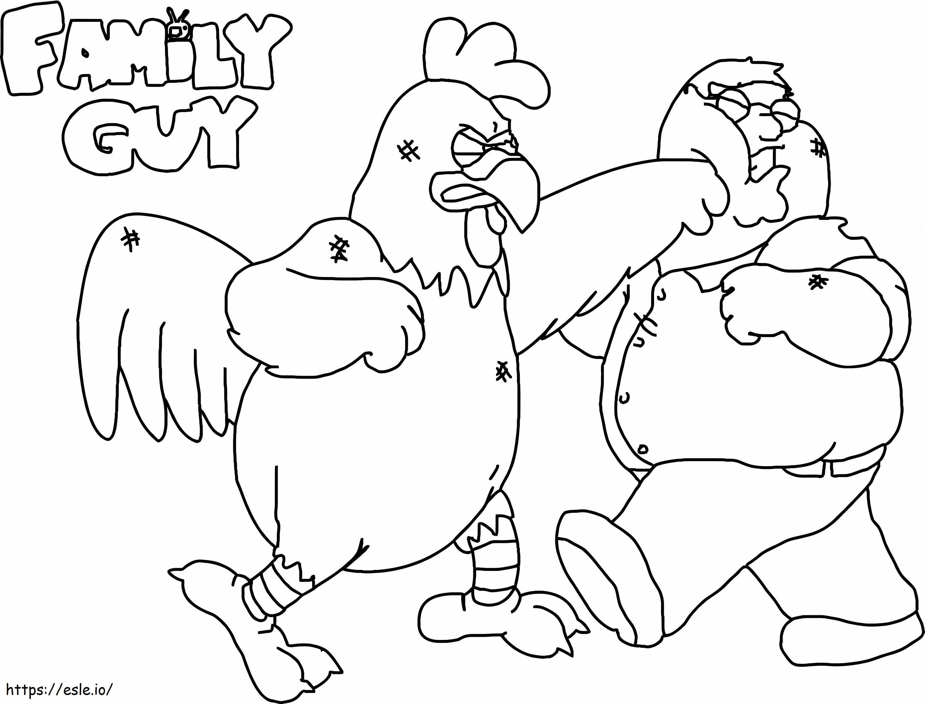 peter griffin coloring pages