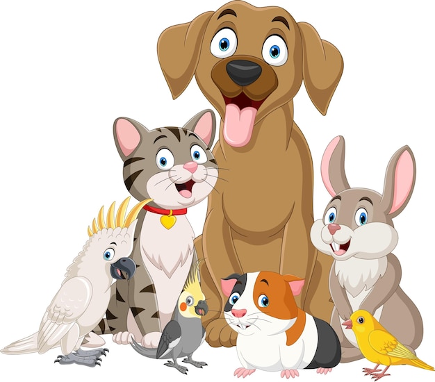 Cartoon Pets Images - Free Download on clipart library