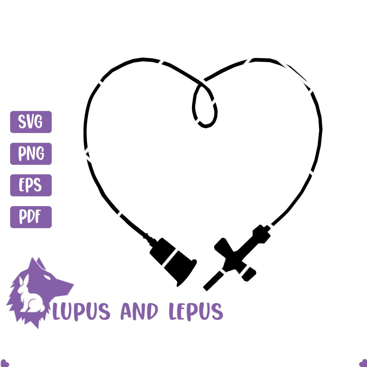 Phlebotomist Heartbeat Svg &amp; Clip Art Phlebotomy Needle Blood Draw ...