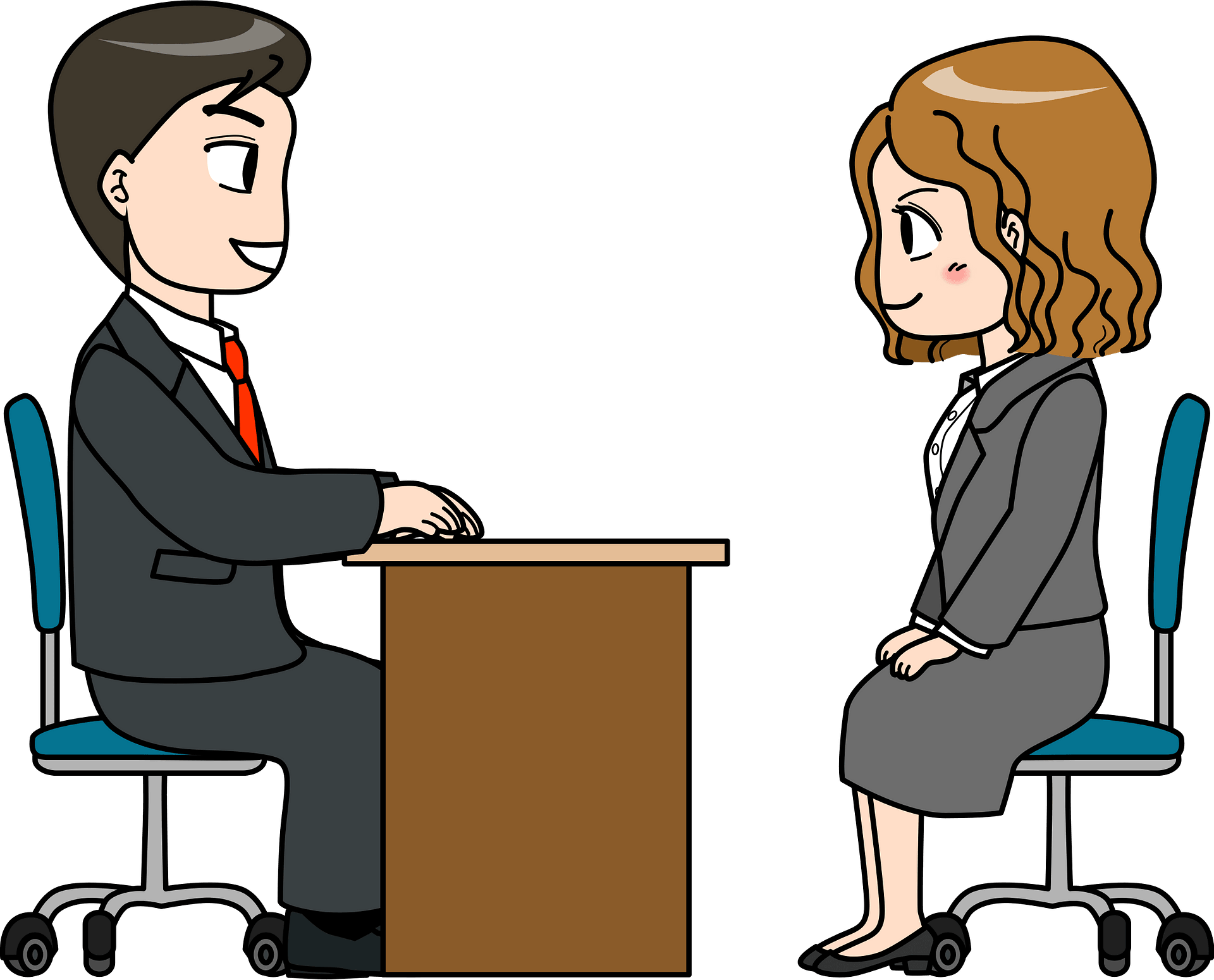 Employment Interview - Free vector clipart images on clipart library.com