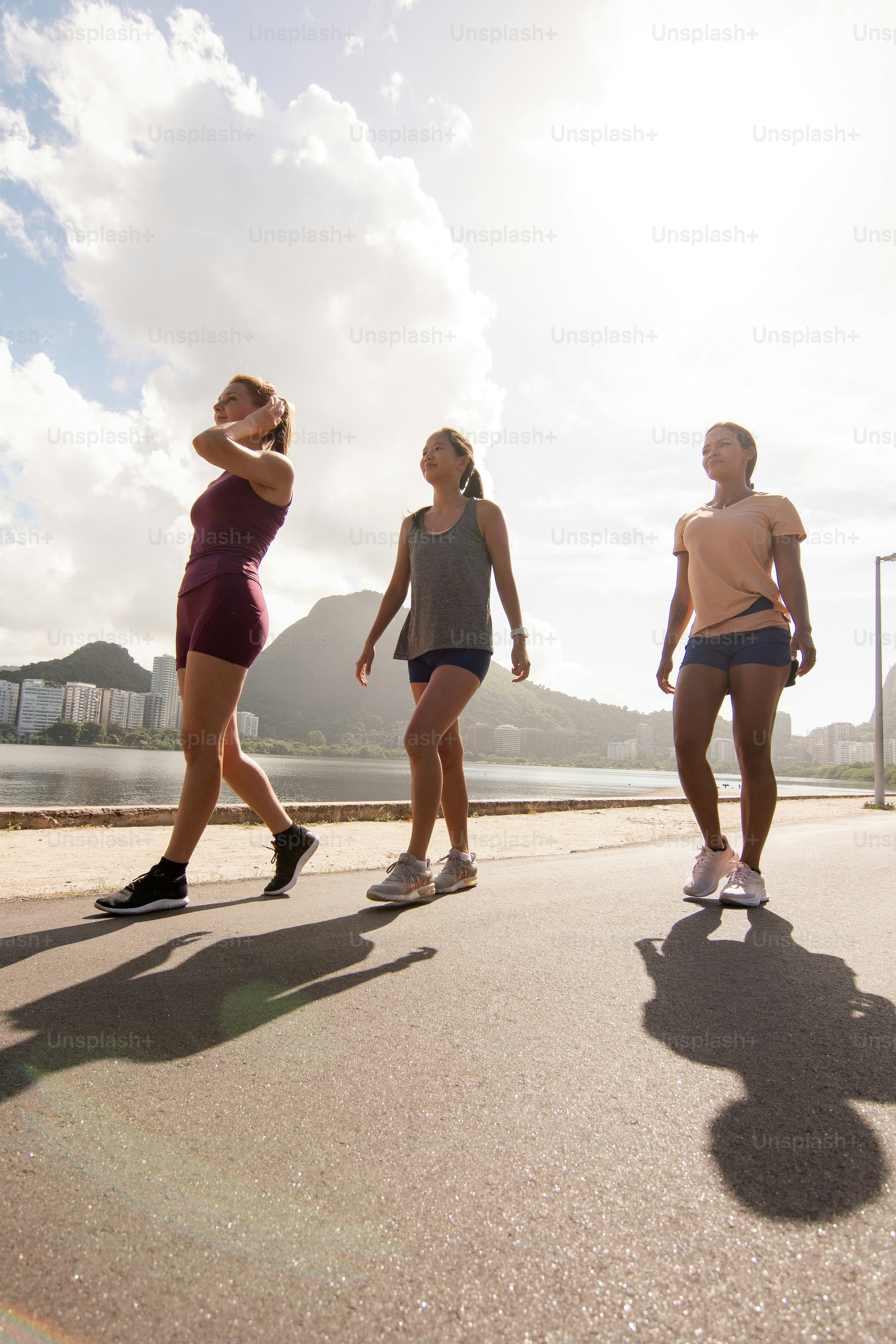 photo of people walking