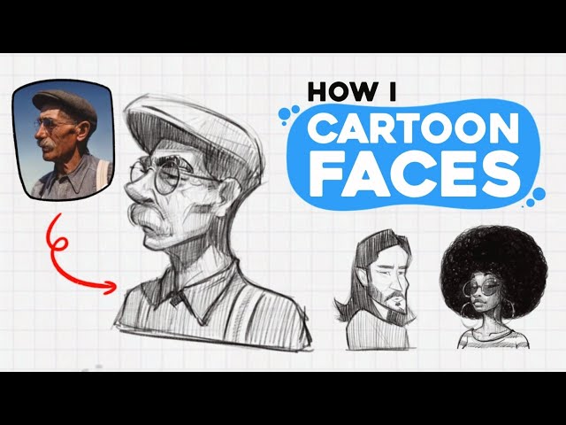 photos of cartoon people