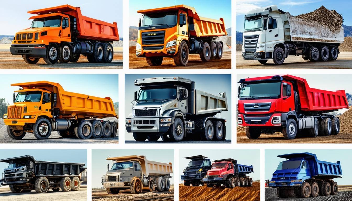 photos of dump trucks