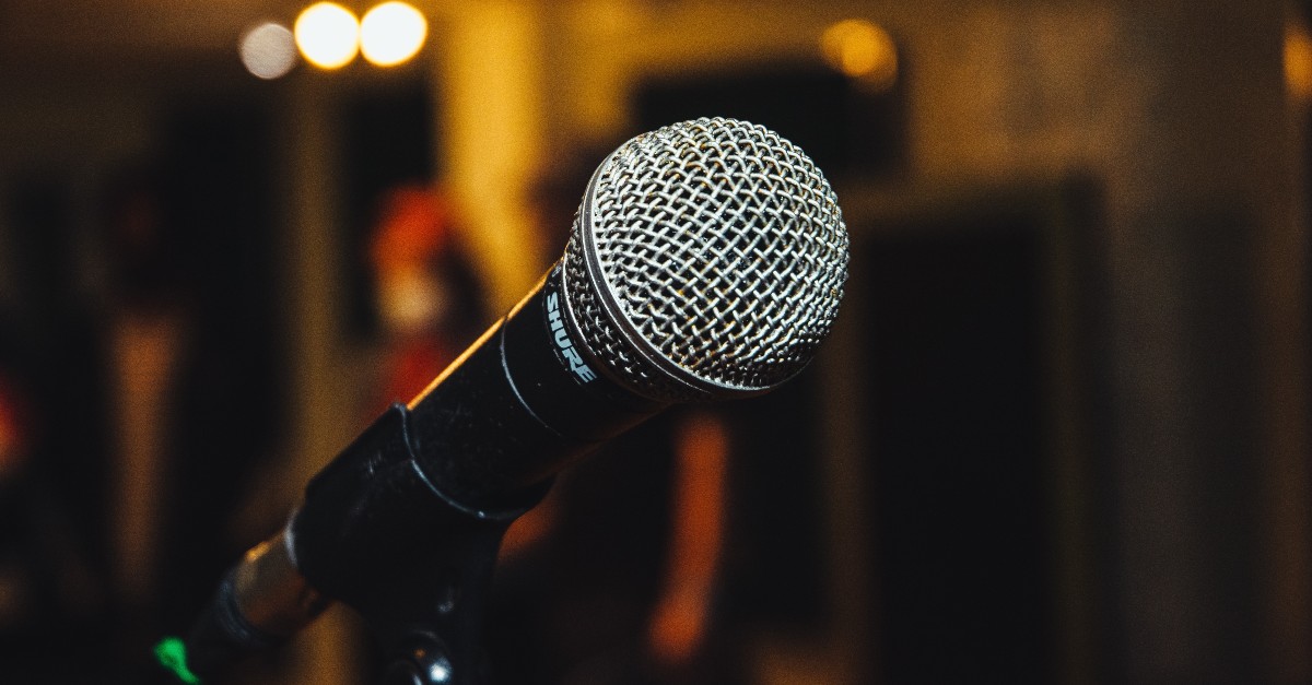 photos of microphones
