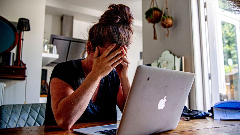 photos of stressed out people