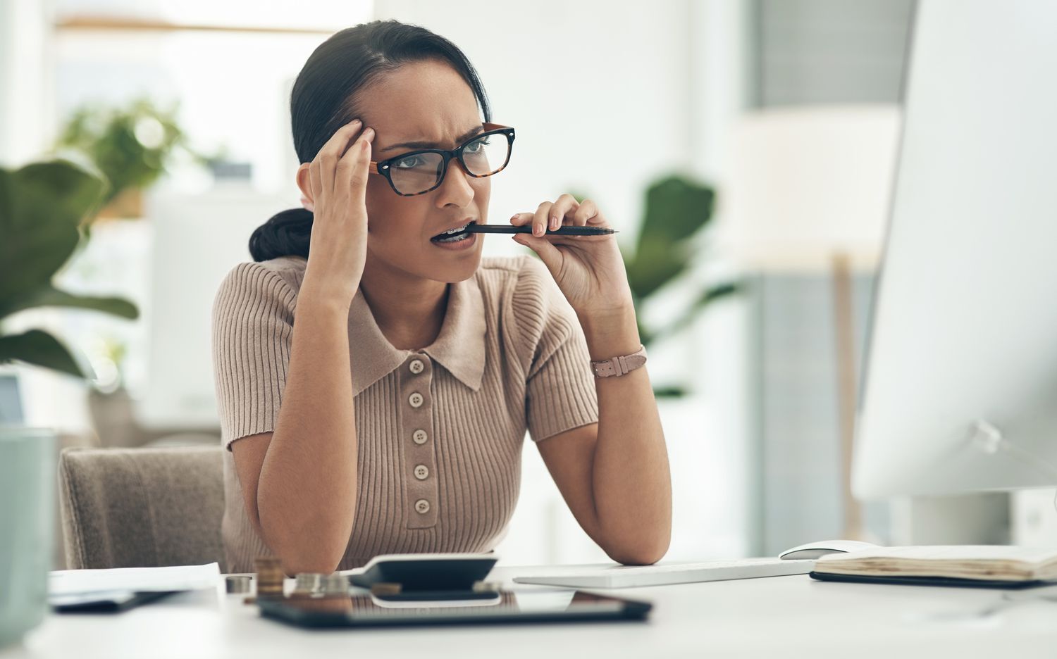 photos of stressed out people