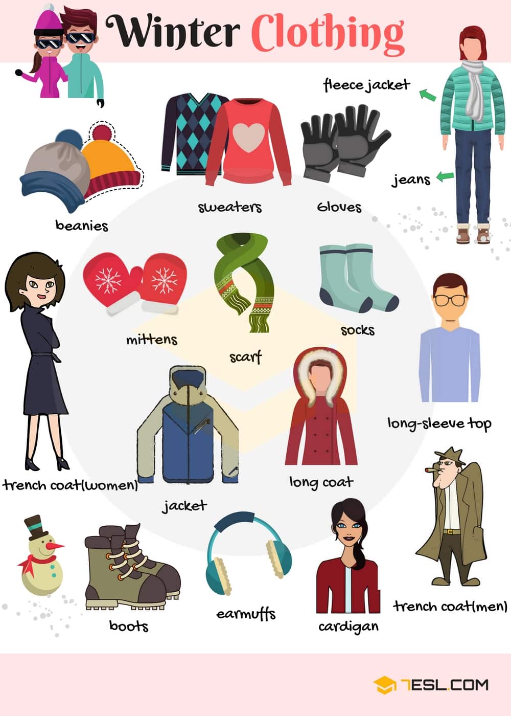 photos of winter clothes