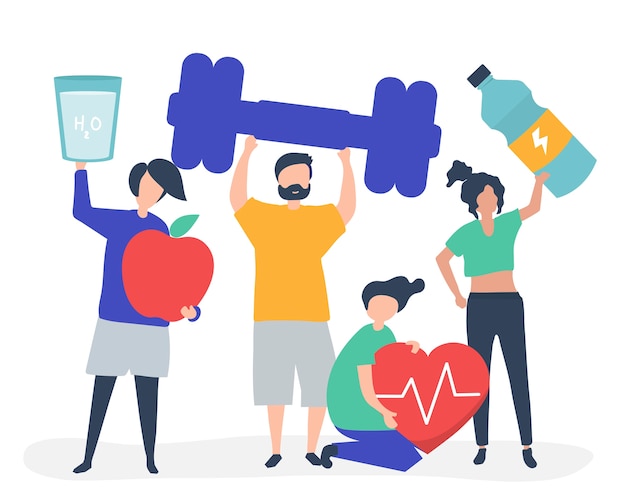 physical health clipart