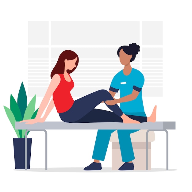 physical therapist clipart