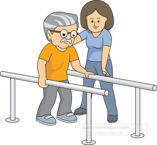 physical therapist clipart