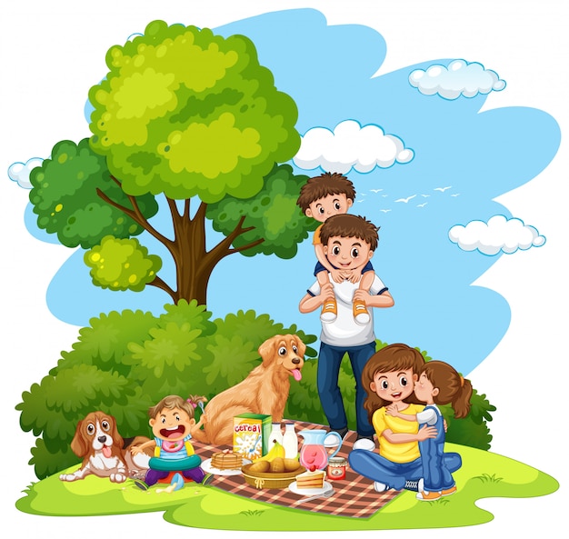 Family Picnic Clipart Images - Free Download on clipart library
