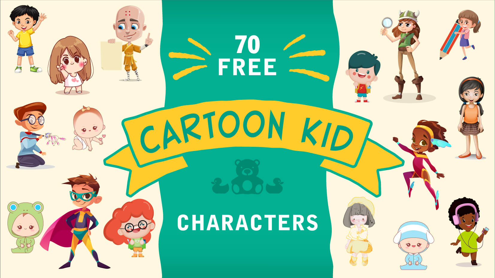 pics of cartoon kids
