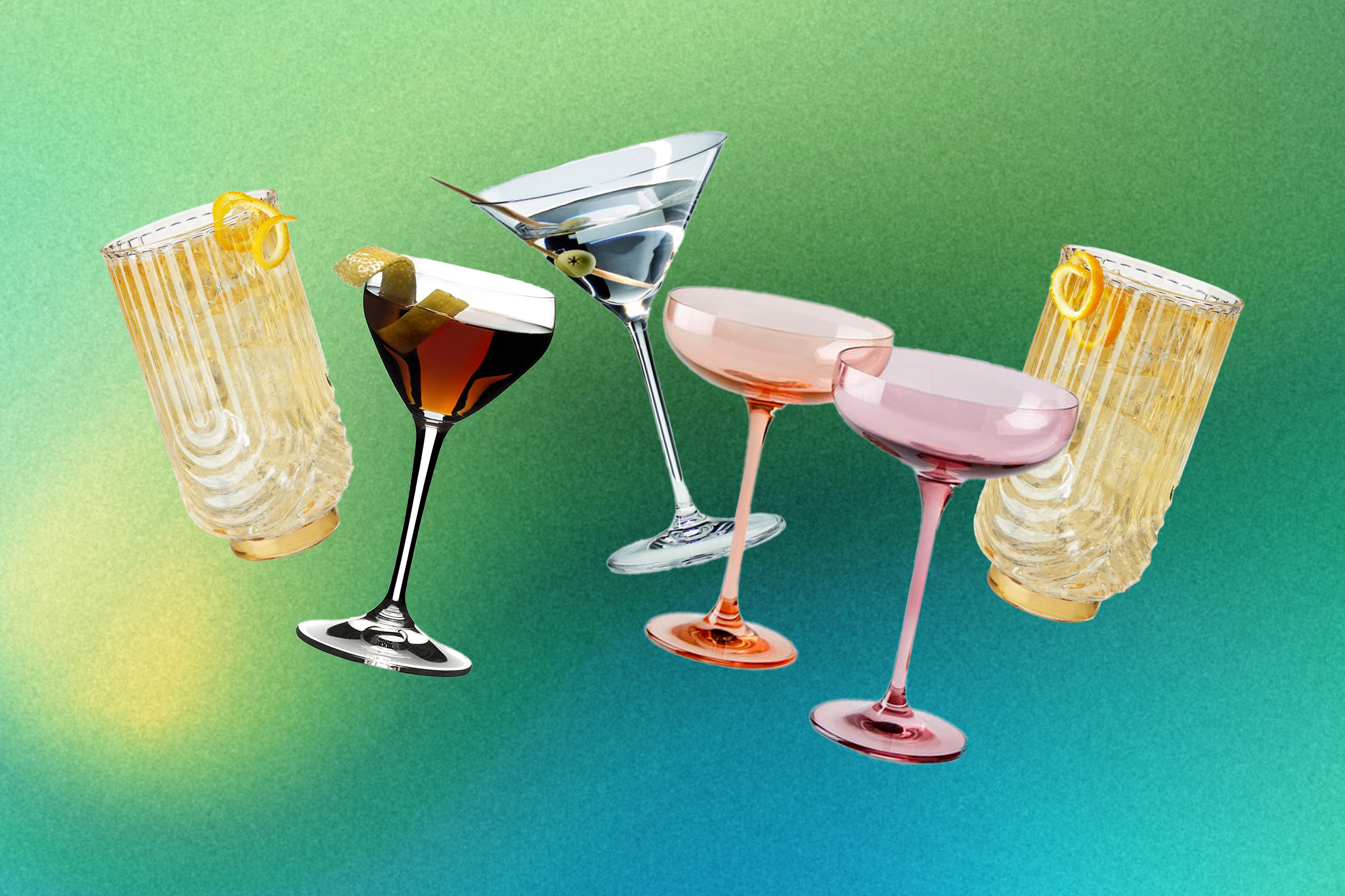 pics of martini glasses