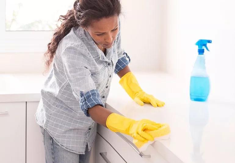 pics of people cleaning