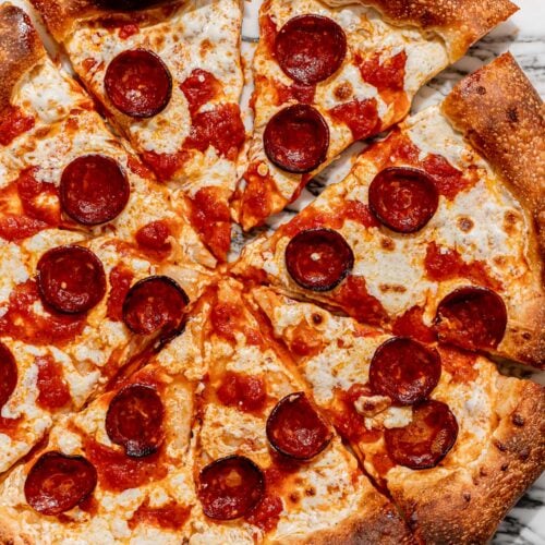 New York Style Pepperoni Pizza
