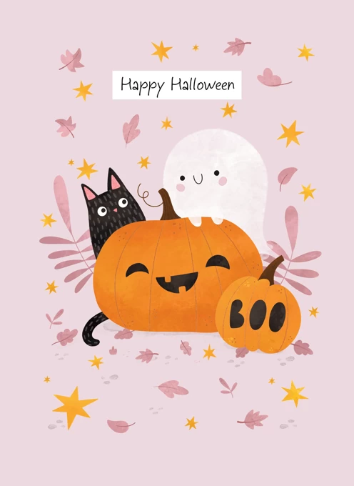 Happy Halloween by Nastya Rizaeva Illustration &amp; Pattern Design ...