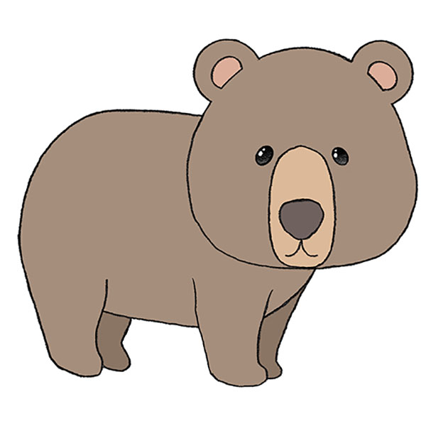 picture of a cartoon bear