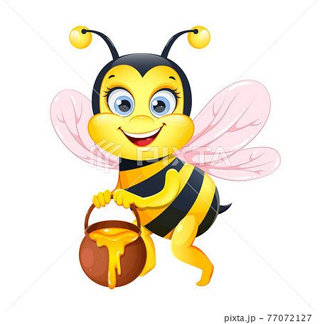 picture of a cartoon bee