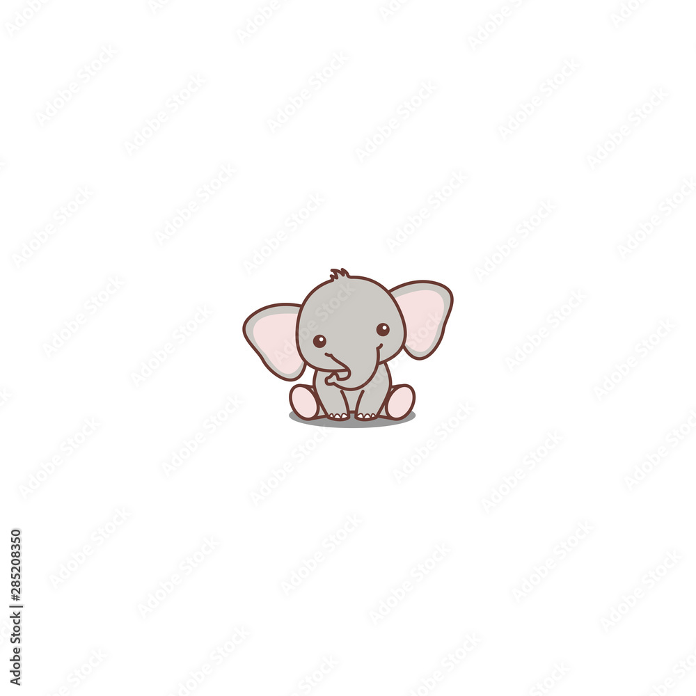 picture of a cartoon elephant