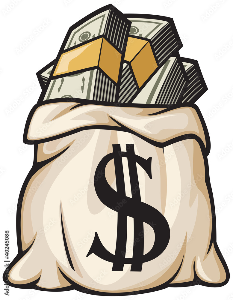 picture of a money bag