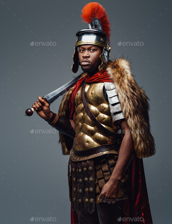 picture of a roman soldier