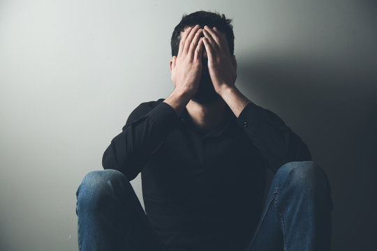 picture of a sad person