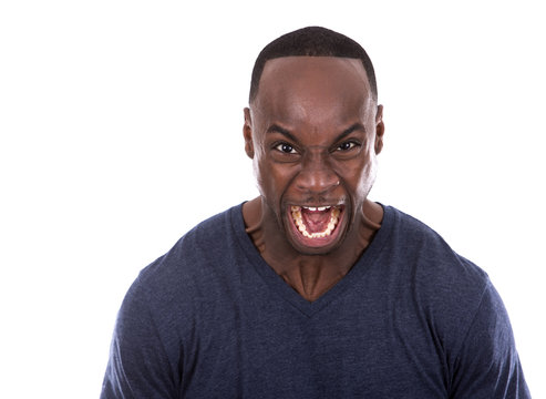picture of angry man