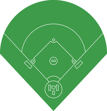 picture of baseball diamond