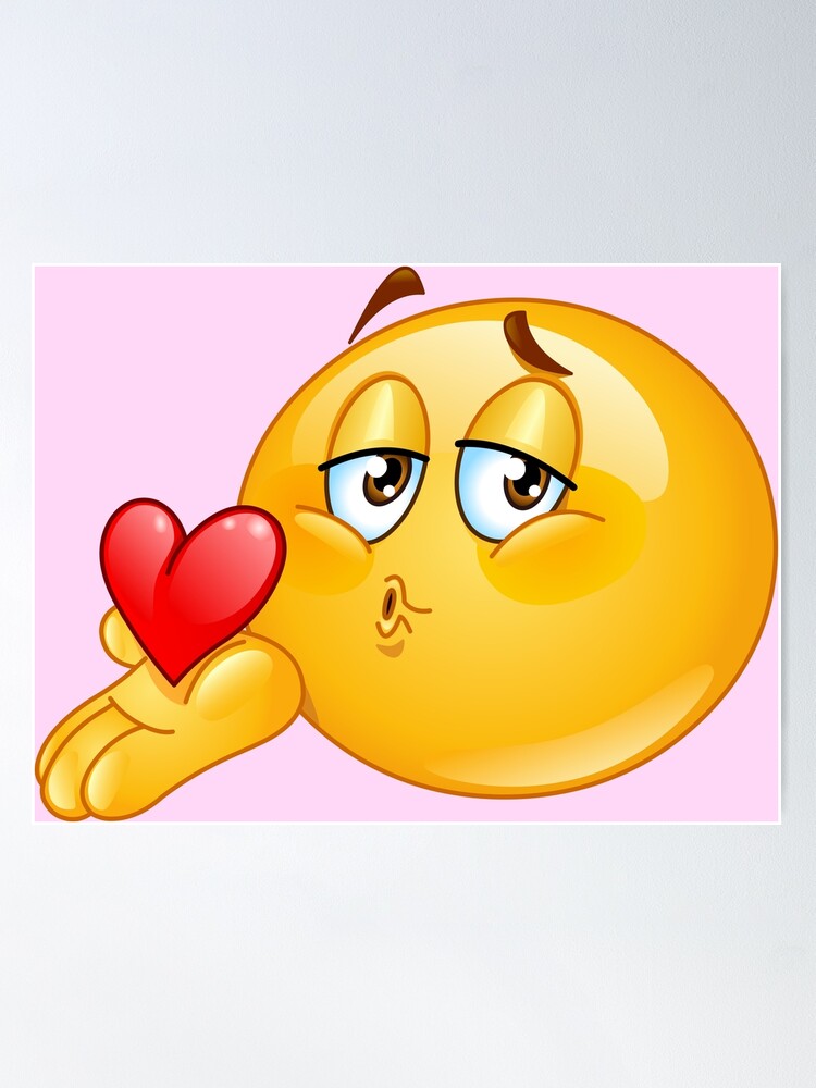 picture of blowing a kiss
