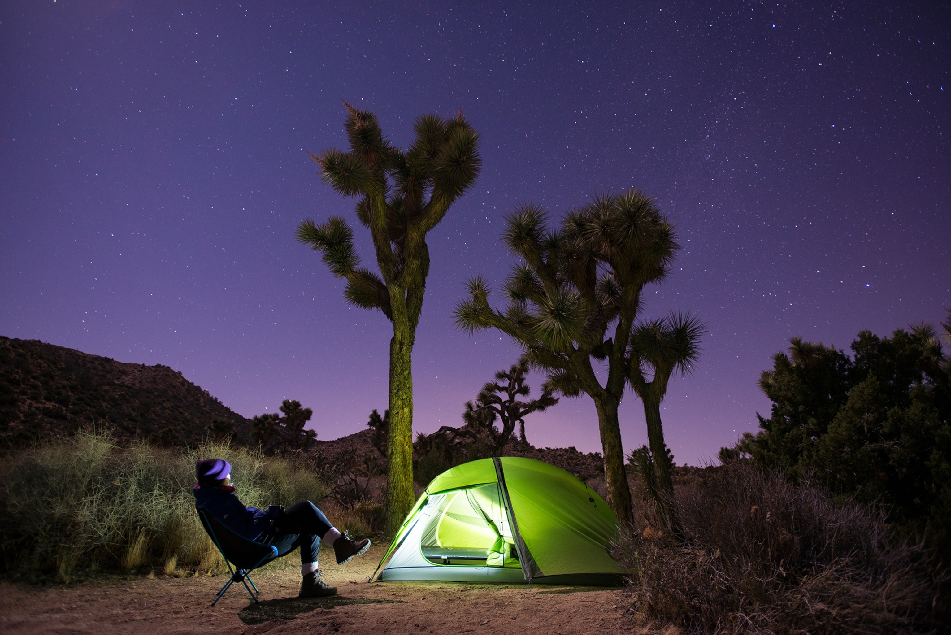 picture of camping