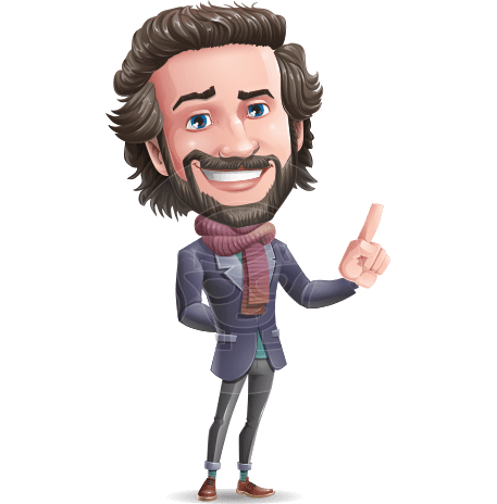 picture of cartoon man