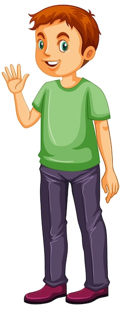 picture of cartoon man