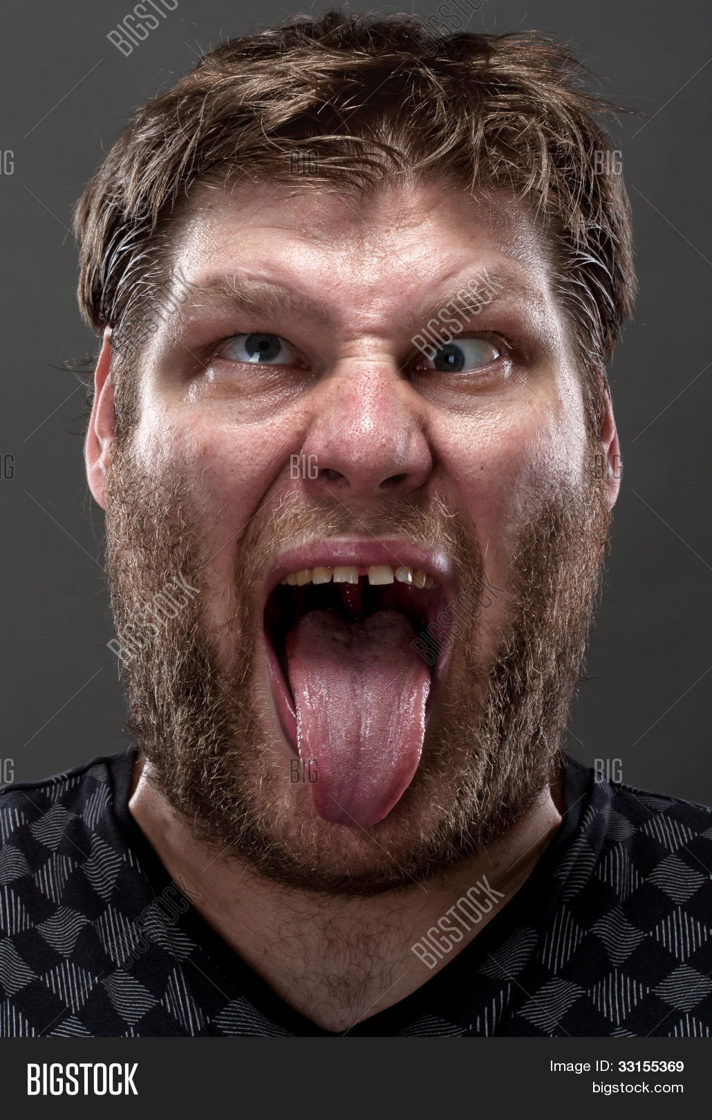 picture of crazy man