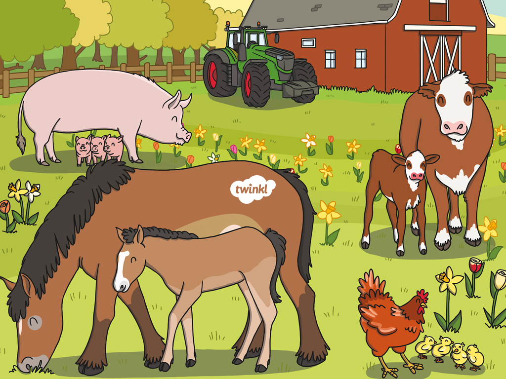 picture of farm animals