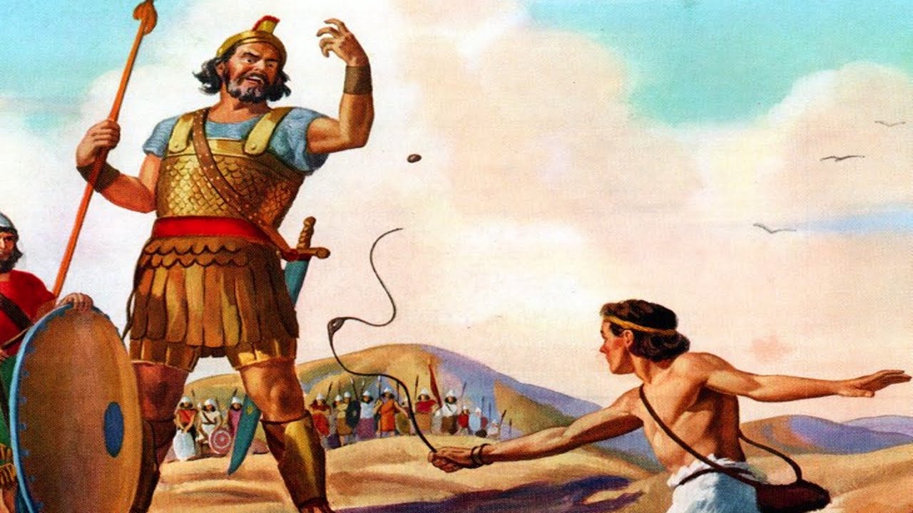 picture of goliath from the bible