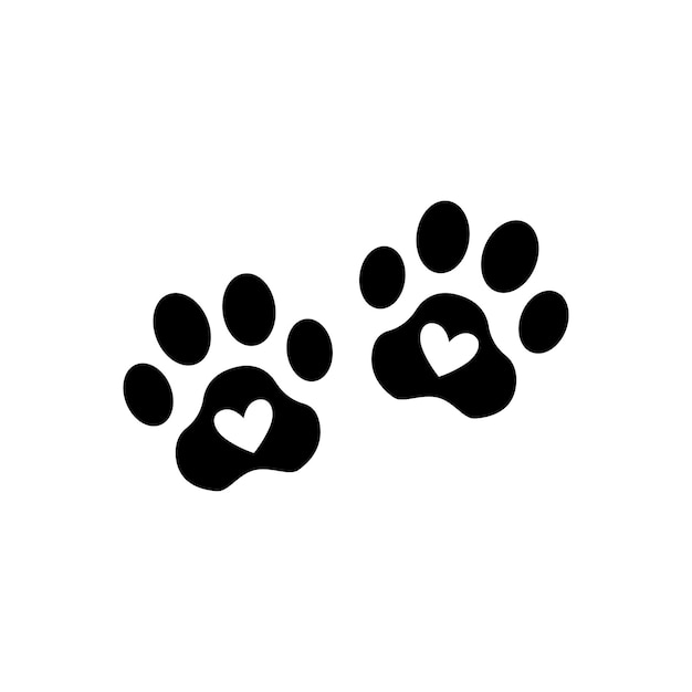 picture of paw prints