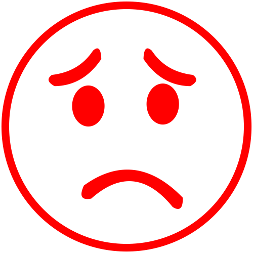 picture of sad face
