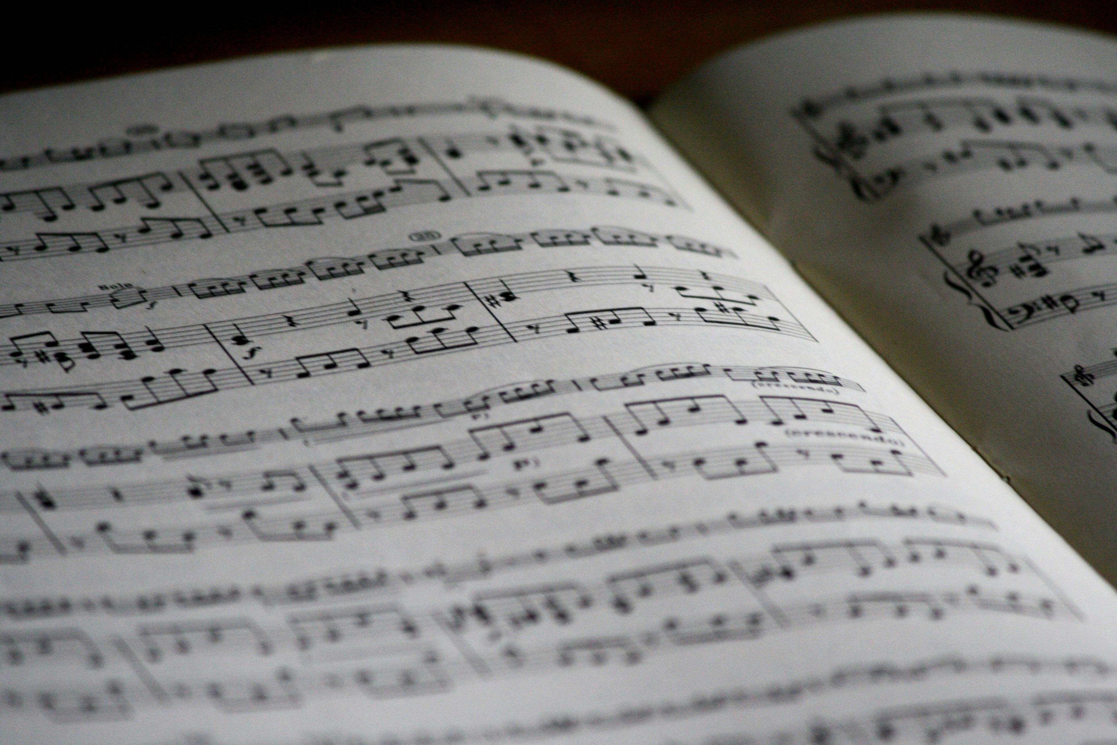 picture of sheet music