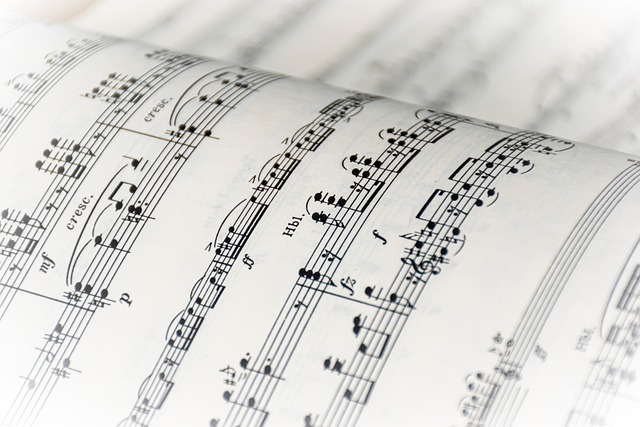 picture of sheet music