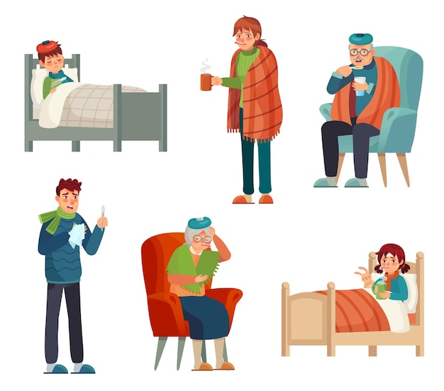 picture of sick people