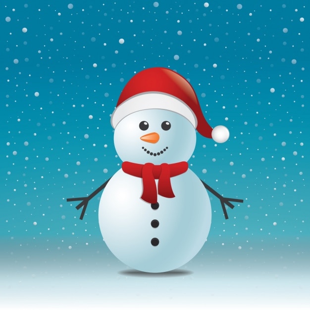 picture of snow man