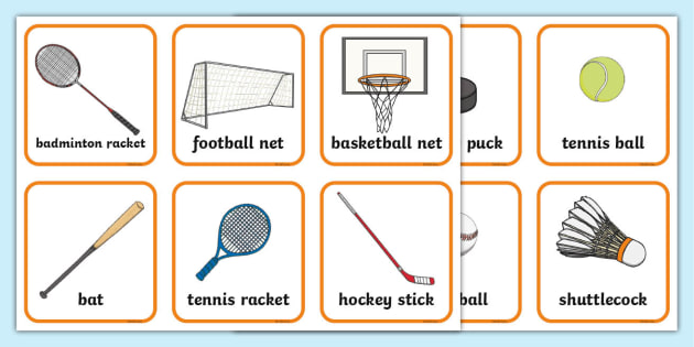 picture of sports equipment