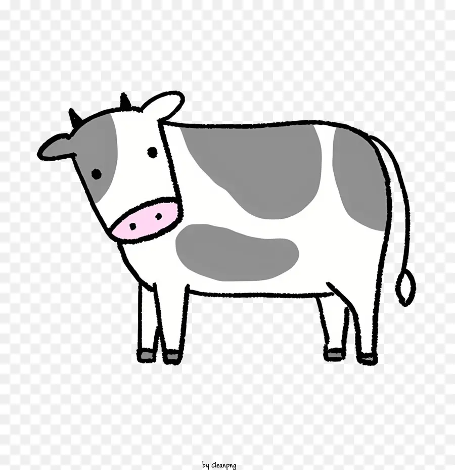 pictures of a cartoon cow
