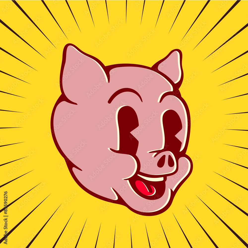 pictures of a cartoon pig