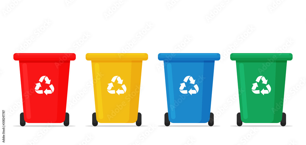 pictures of a recycling bin