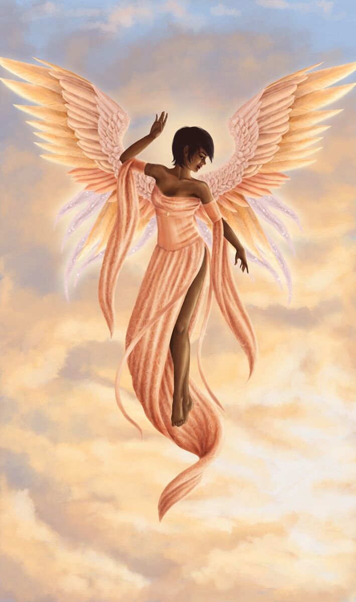 pictures of african american angels