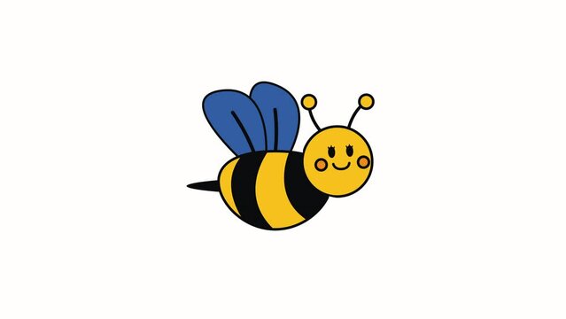 pictures of animated bees