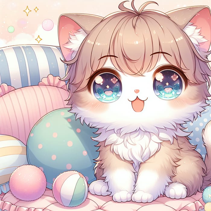 pictures of anime cats