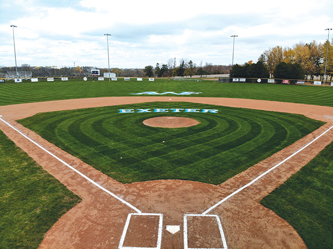 pictures of baseball diamonds