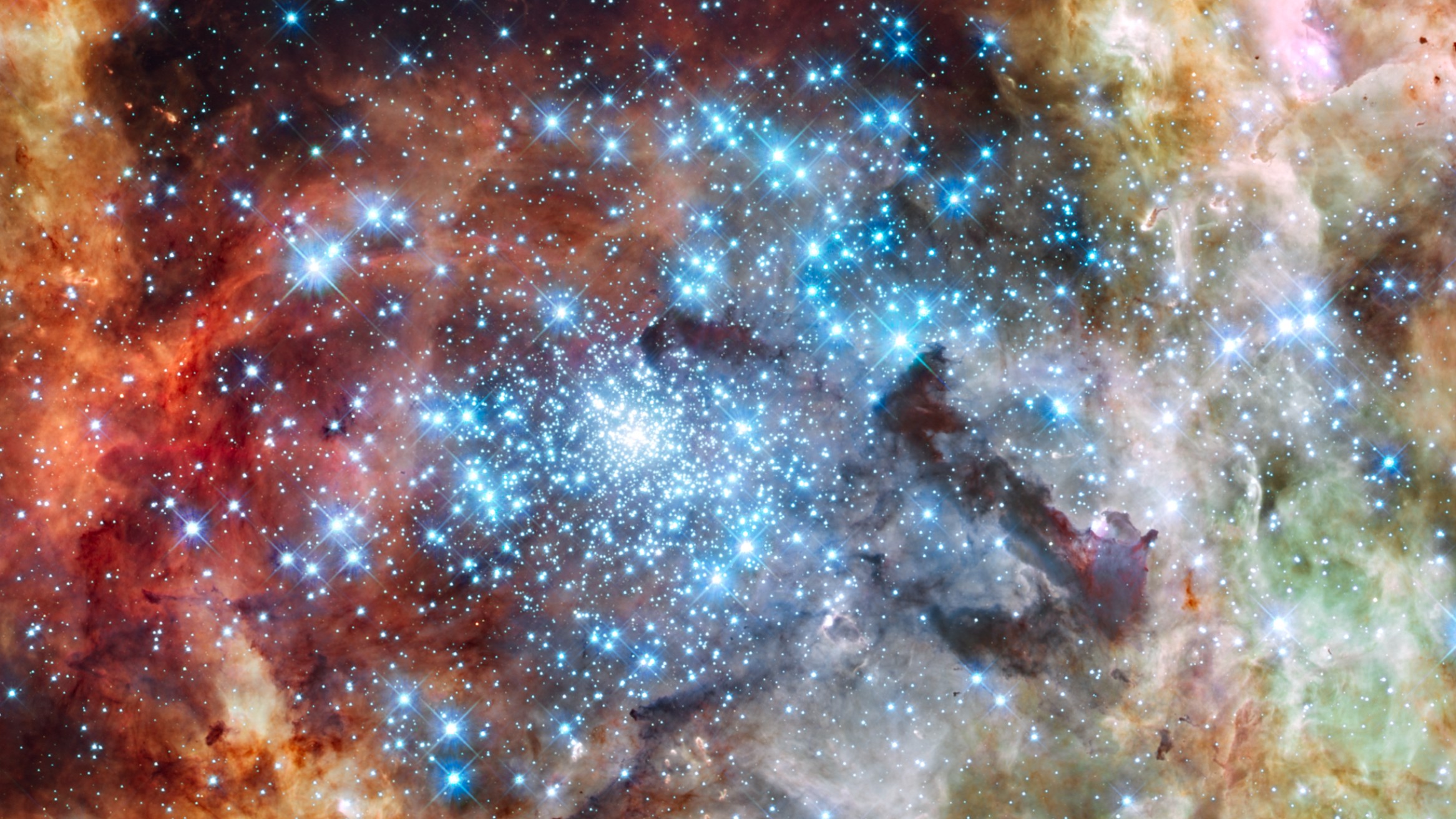 pictures of blue stars